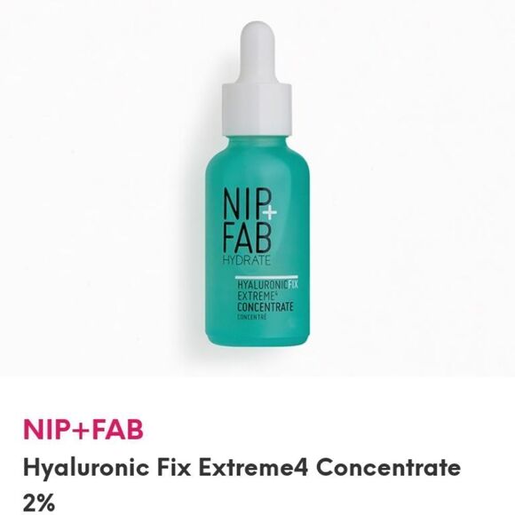 NIP+FAB Other - NIB NIP+FAB Hyaluronic Fix Extreme4 Concentrate 2% FACIAL SERUM ❤️❤️